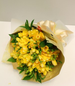 후리지아꽃다발(예약상품)